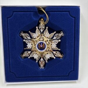 National Security Agency NSA Snowflake Ornament EC USA New